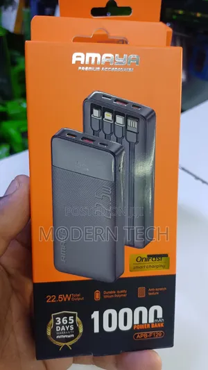 Amaya 10000mah Fast Charging Power Bank (Apb-F129)