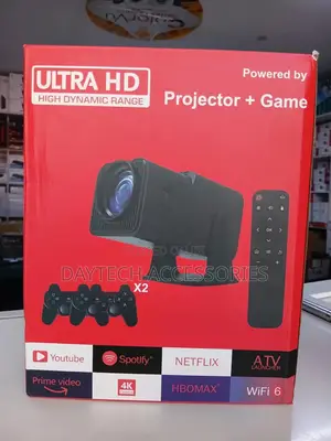 Hy320 Android Wifi Projector With Built-in Gaming Console