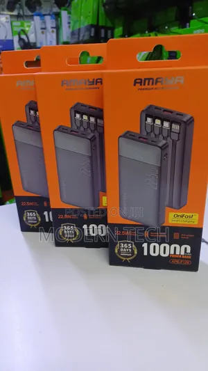 Amaya 10000mah Ultra Fast Charging Power Bank – 22.5w