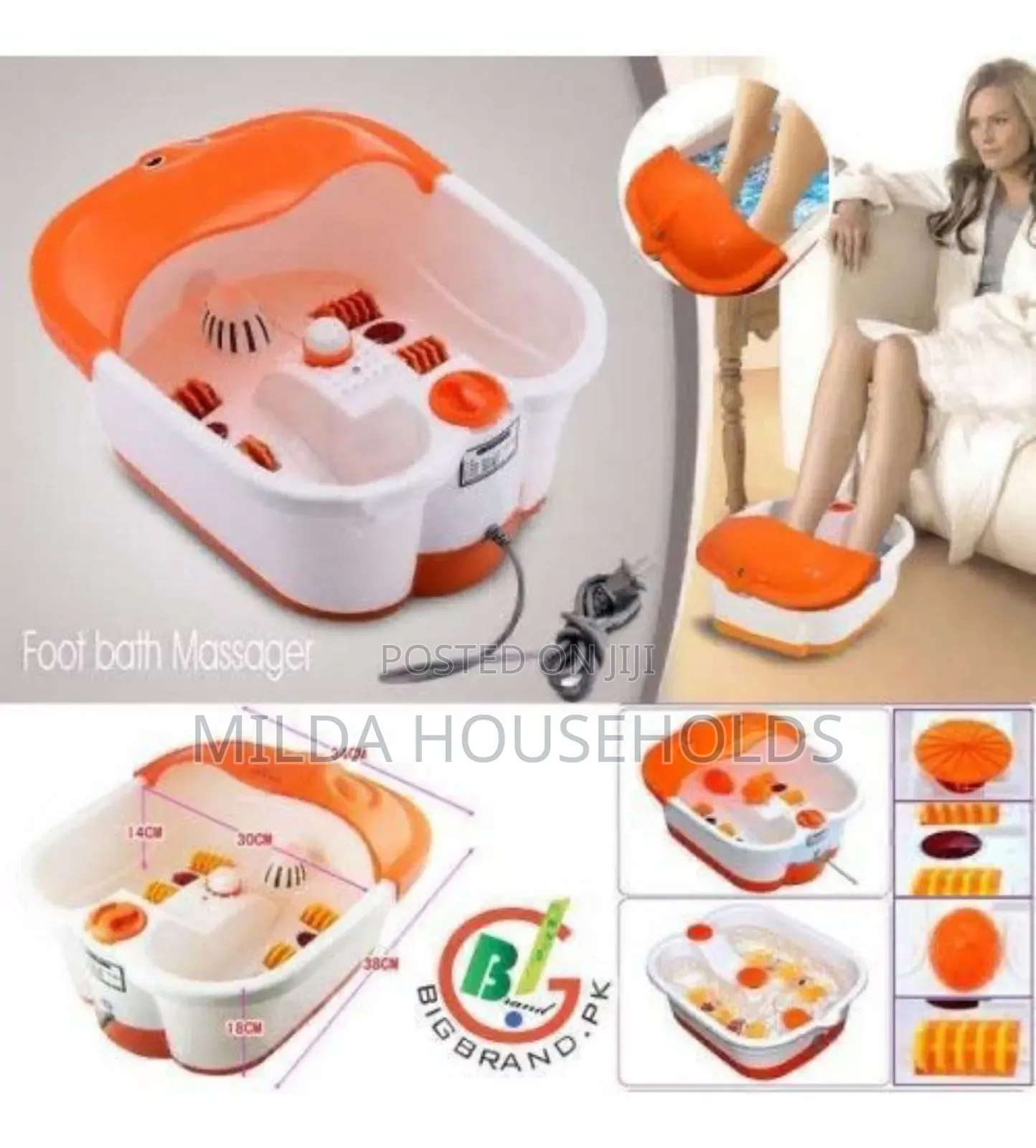 *Foot Bath Massager.