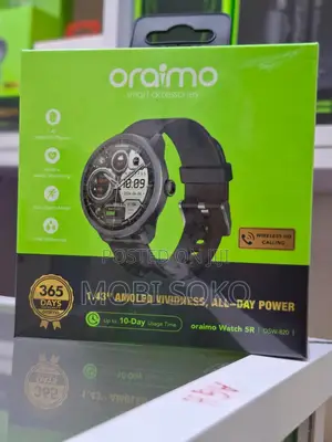 Oraimo Watch 5r Amoled Display Smartwatch