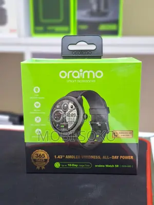 Oraimo Watch 5r Amoled Display Smartwatch