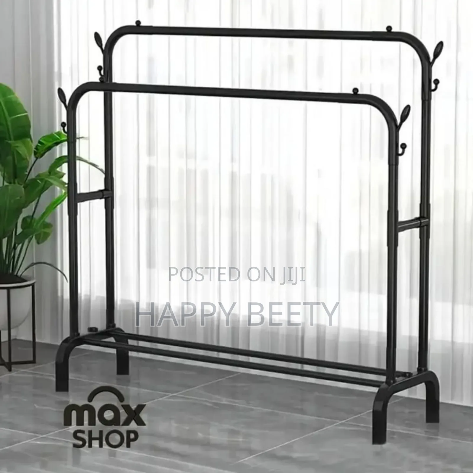 Double Hanging Rail Clothrack