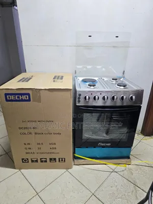 60*60 Decho 3+1 Standing Cooker With Electric Oven