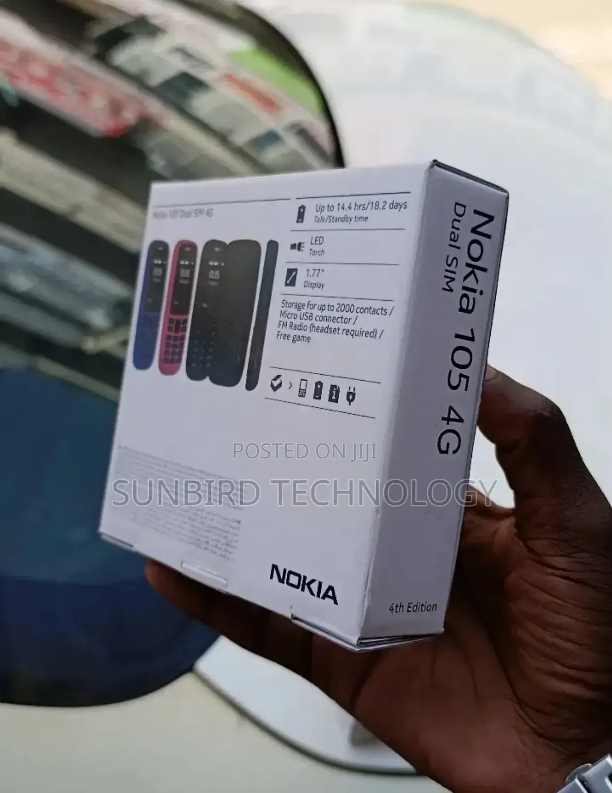 New Nokia 105 Black