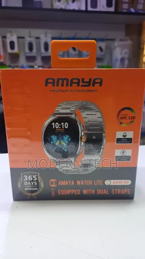 Amaya Asw‐50 Smart Watch – Health, Calls Style
