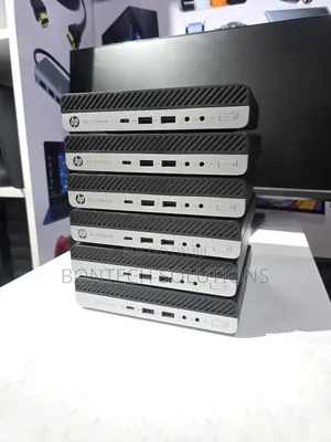 Desktop Computer HP EliteDesk 800 G3 8GB Intel Core i7 SSD 256GB