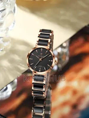 Poedagar Ladies Watch With Ceramic Straps