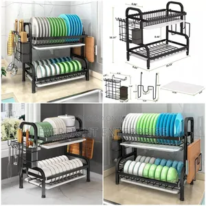 2layer Black Dishrack