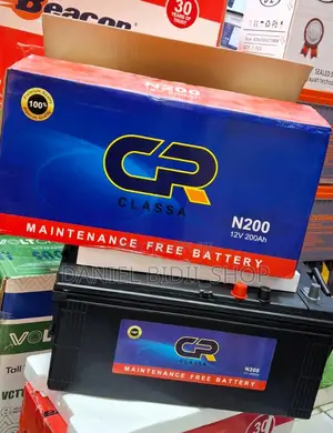 N200 Automotive Car Battery 200ah 12volts Maintenance Free