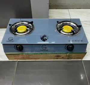 Eurochef 2-Burner Glass Cooker Auto Ignition