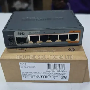 Mikrotik Hex S Rb760igs 5 Port Gigabit Router