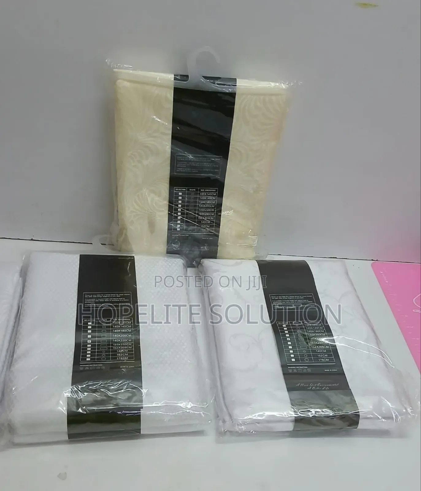 Simple Elegant Rectangular Table Runners