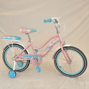 Vibrant Pink Swing Girls Bicycle - For Ages 5 to 7