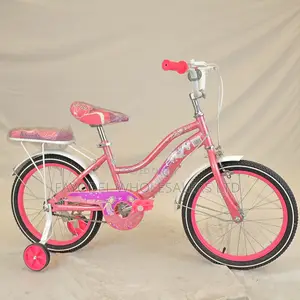 Durable Safe Pink Swing Kids Bike - Ages 5-7