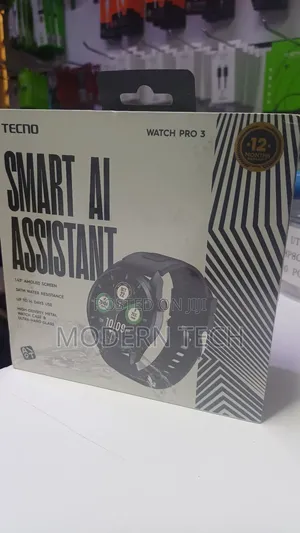 Tecno Watch Pro 3 – Smart Fitness Companion With Bluetooth Calling