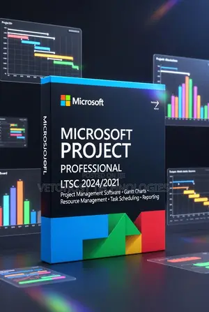 Microsoft Project Professional 2024/2021– Project Management Software