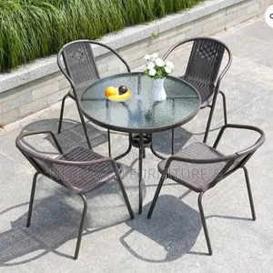 4-Seater Garden Dining Set – Outdoor Furniture