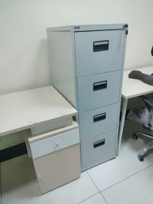A White Filing Cabinet
