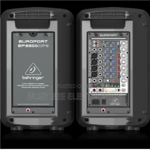Behringer Eps500mp3 Compact Portable Pa System