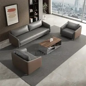 Office Sofa; 5- Seater Luxury Office Receptio Waiting Sofa