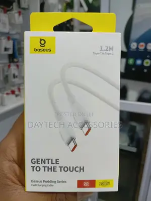 Baseus Pudding Series 100w Type-C to Type-C Fast Charging Data Cable.