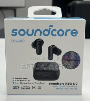 Anker Soundcore R50i Nc Noise Cancelling Earphones-Black