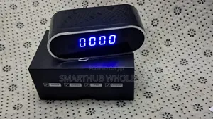 Table Clock Wifi Spy Camera