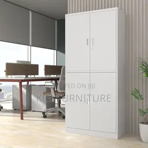 Office Cabinet : 4-Door Metal Office Filing Cabinet