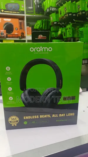 Oraimo Boompop Lite Dual-Device Bluetooth Headphones