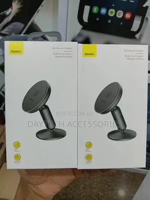 Baseus Bullet Magnetic Car Phone Mount Holder (Model: Suyzd-01).