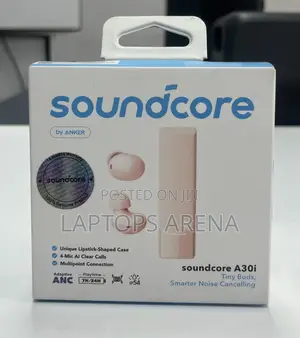 Soundcore by Anker A30i Active Noise Cancellation Earbuds-Pink