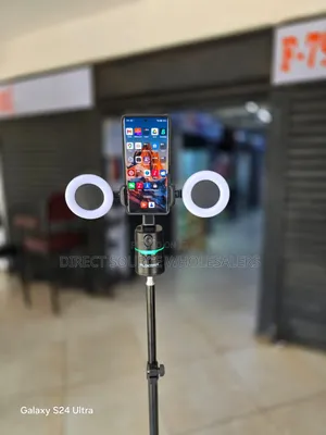 360 Auto Ai Face Tracking Table With 2.1 Tripod Mounting With Remote