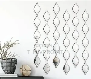 *3 in 1 Wavy Decor Mirrors.