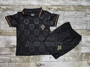 Portugal Special Kids Black Jersey.
