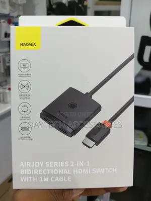 Baseus Airjoy 2-in-1 Hdmi Switch - Black
