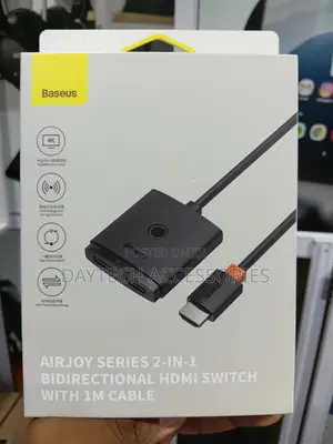 Baseus 2 in 1 Out Hdmi Switch Bi-Directional Hdmi Splitter