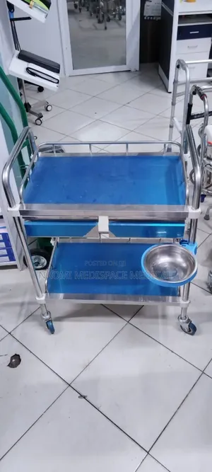 Dressing Trolley With Receiver(Imported)