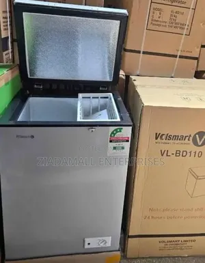 Volsmart Freezer 110 Litres Capacity Reliable Freezing, Everyday Conve