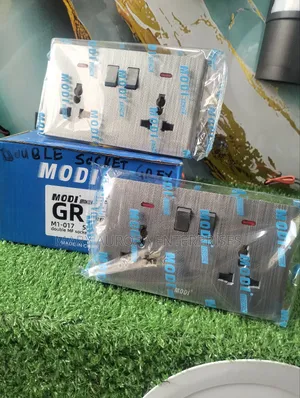 13amps Twin Socket (Grey)