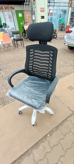 Modern Executive Headrest Chair Adjustable Height