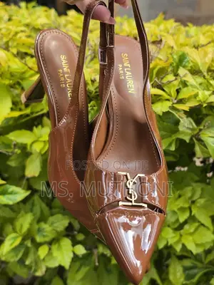Designer ( Ysl ) Ladies Sling Back Pumps Size 37-42