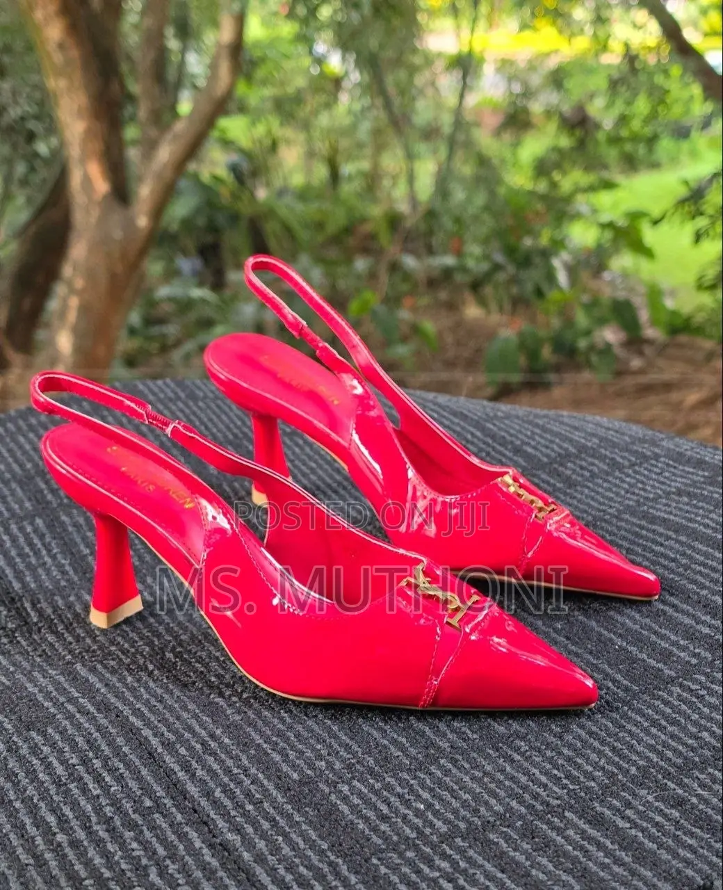 Designer ( Ysl ) Ladies Sling Back Pumps Size 37-42