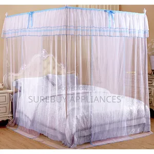 4x6 Four Stand Mosquito Net Bed Frame Cover