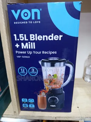 5.1l Von Blender+Mill/Von 7.5hp Blender