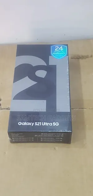 New Samsung Galaxy S21 Ultra 5G 256 GB Black
