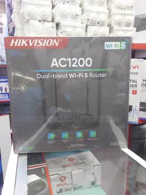 Hikvision Ac1200 Dual-Band Wi-Fi 5 Router.