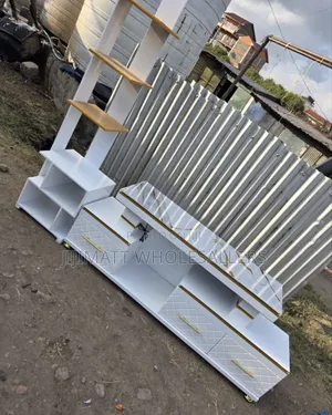 *Tv Stand With Led Lights and Inbuilt Decor Stand