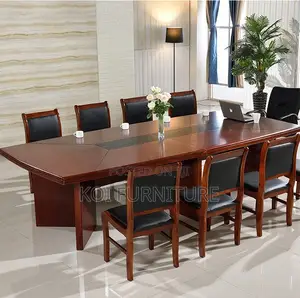 Office Table : 3000mm Office Boardroom Table