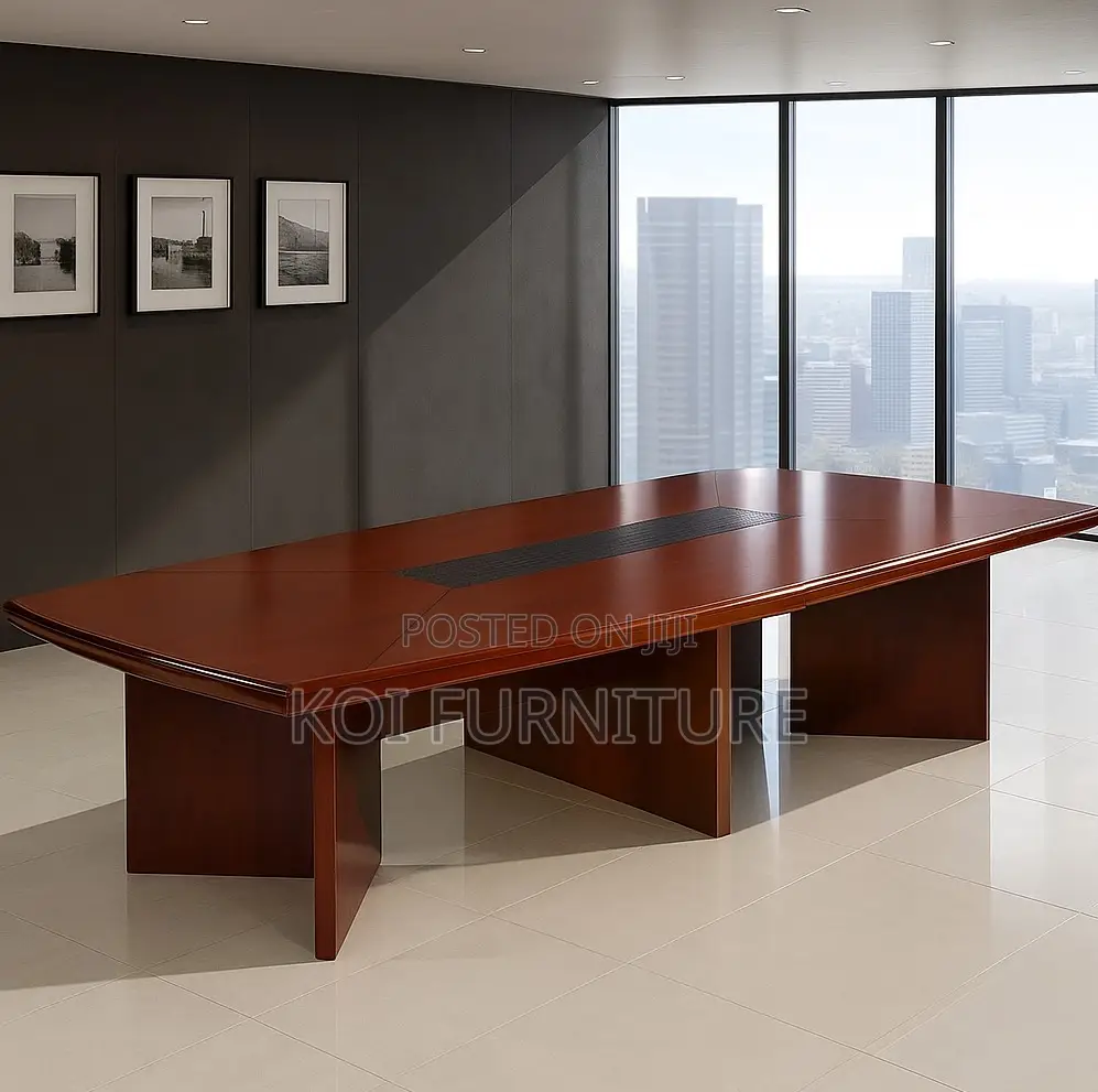 Office Table : 3000mm Office Boardroom Table